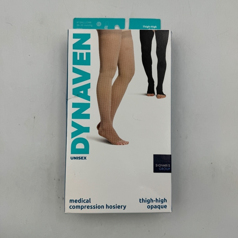 NEW Dynaven Large Long Blake Hosiery Compression Socks